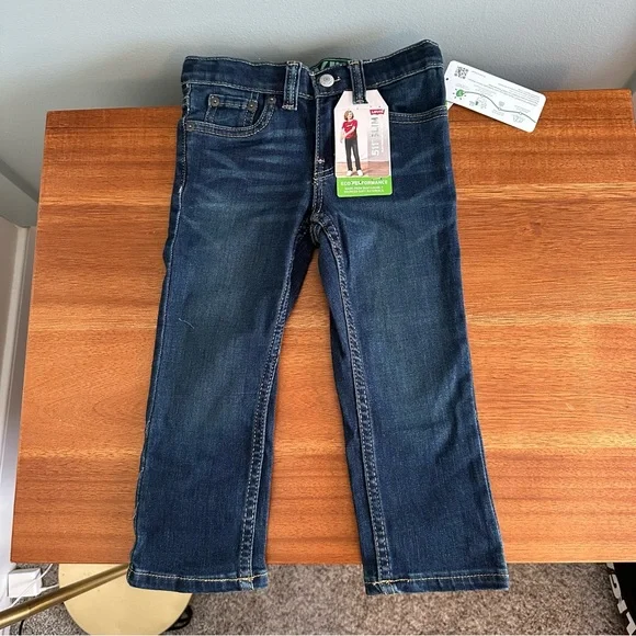 Levi's Kid's Blue Jeans - Picture 2 of 4